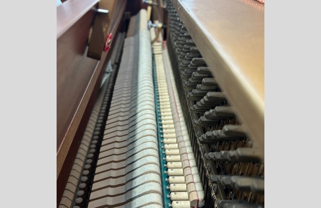 Knight Satin Teak K15 Upright Piano, Used - All Inclusive Premium Package (SN:51813) - Image 7